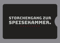Display-Abdeckung passend für Thermomix TM6 – Storchengang zur Speisekammer. | mehrfarbig, Wunschfarbe möglich