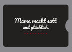 Display-Abdeckung passend für Thermomix TM6 – Mama macht satt und glücklich. | mehrfarbig, Wunschfarbe möglich