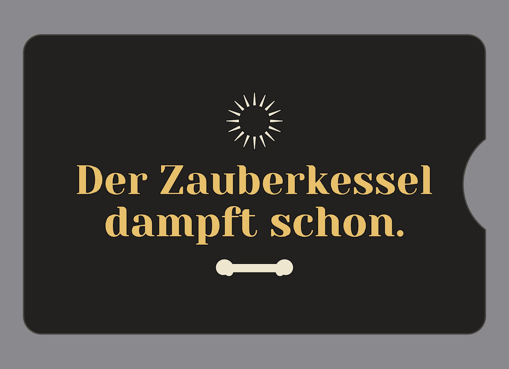 Display-Abdeckung passend für Thermomix TM6 – Der Zauberkessel dampft schon. | mehrfarbig, Wunschfarbe möglich