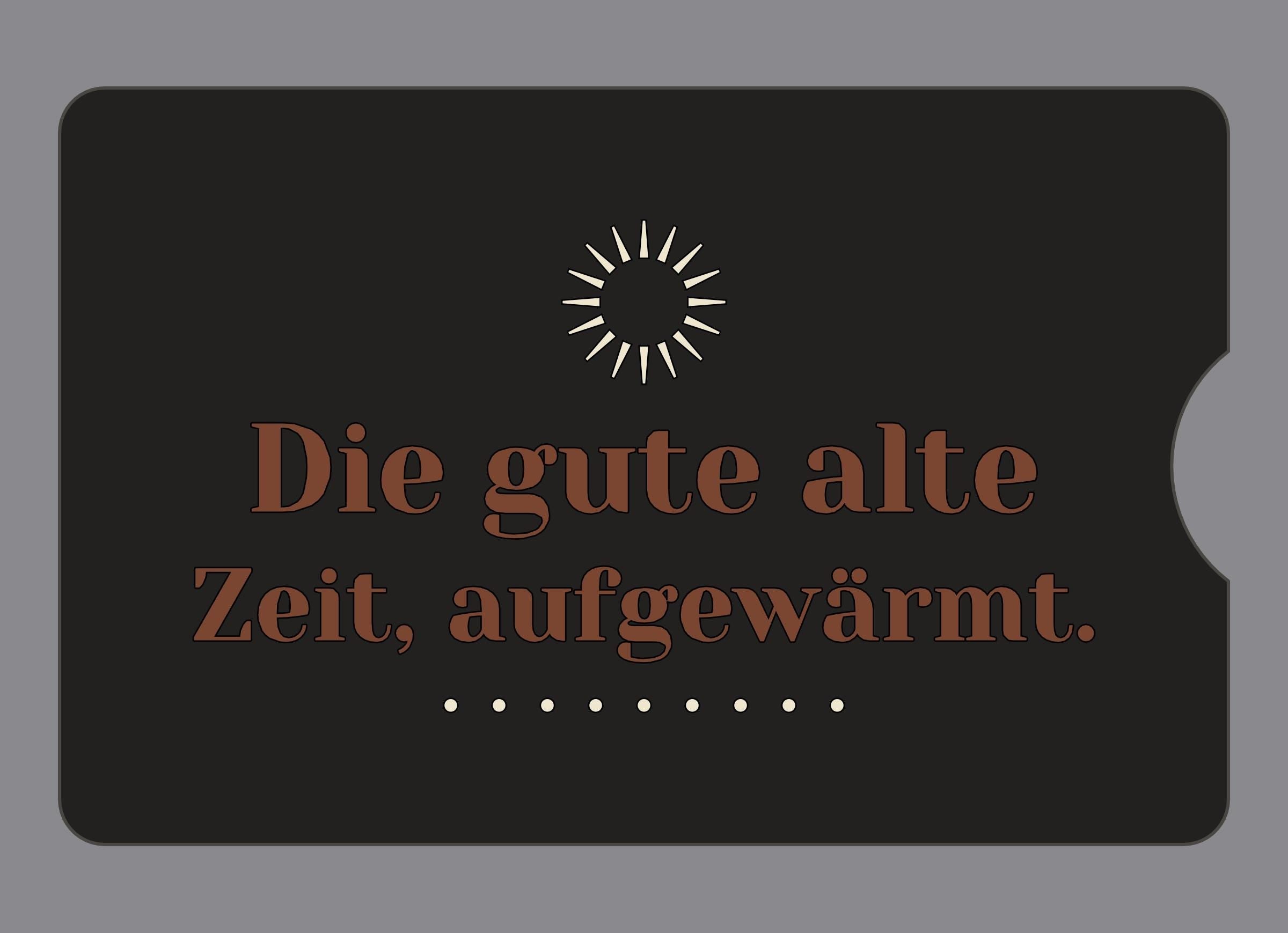 Display-Abdeckung passend für Thermomix TM6 & TM7 – Die gute alte Zeit, aufgewärmt. | mehrfarbig, Wunschfarbe möglich