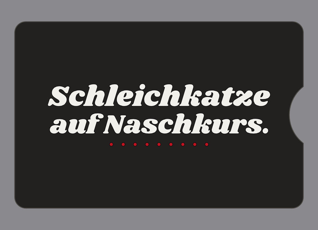 Display-Abdeckung passend für Thermomix TM6 – Schleichkatze auf Naschkurs. | mehrfarbig, Wunschfarbe möglich