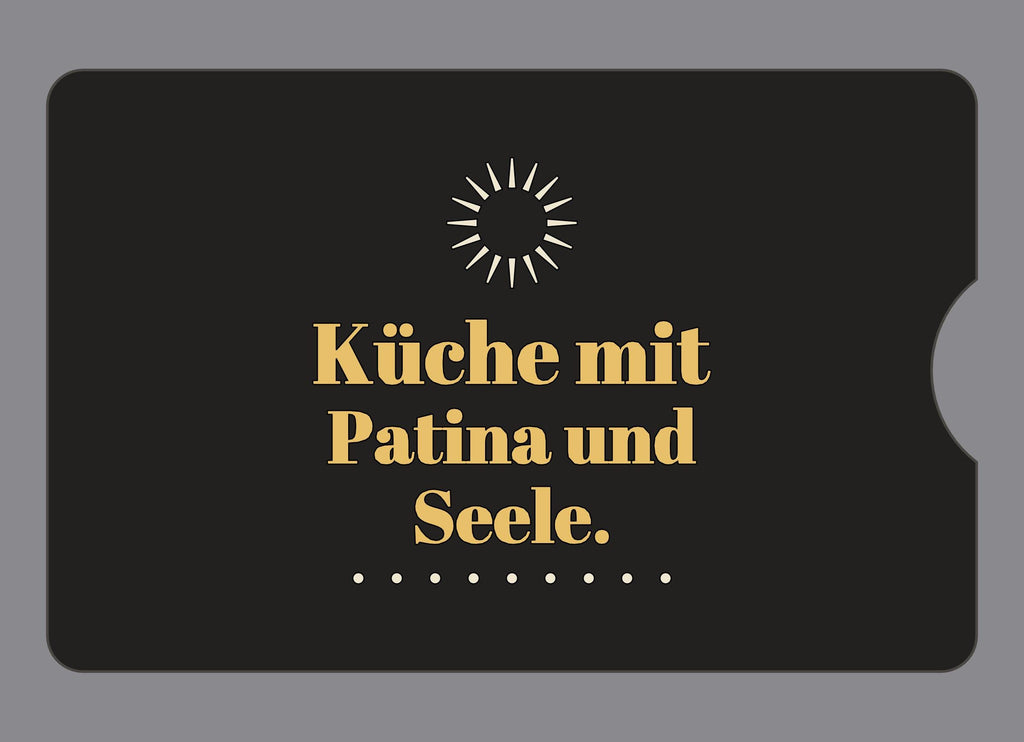 Display-Abdeckung passend für Thermomix TM6 – Küche mit Patina und Seele. | mehrfarbig, Wunschfarbe möglich