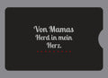 Display-Abdeckung passend für Thermomix TM6 – Von Mamas Herd in mein Herz. | mehrfarbig, Wunschfarbe möglich