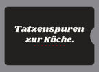 Display-Abdeckung passend für Thermomix TM6 – Tatzenspuren zur Küche. | mehrfarbig, Wunschfarbe möglich
