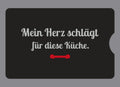 Display-Abdeckung passend für Thermomix TM6 – Mein Herz schlägt für diese Küche. | mehrfarbig, Wunschfarbe möglich