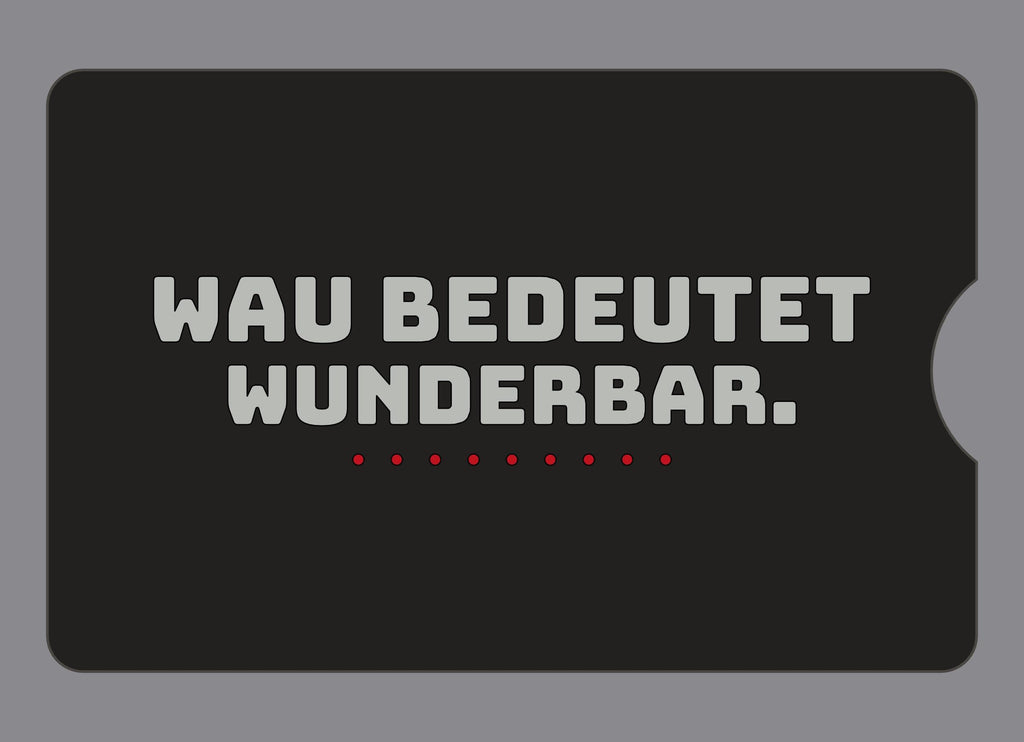 Display-Abdeckung passend für Thermomix TM6 – Wau bedeutet wunderbar. | mehrfarbig, Wunschfarbe möglich