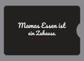 Display-Abdeckung passend für Thermomix TM6 – Mamas Essen ist ein Zuhause. | mehrfarbig, Wunschfarbe möglich