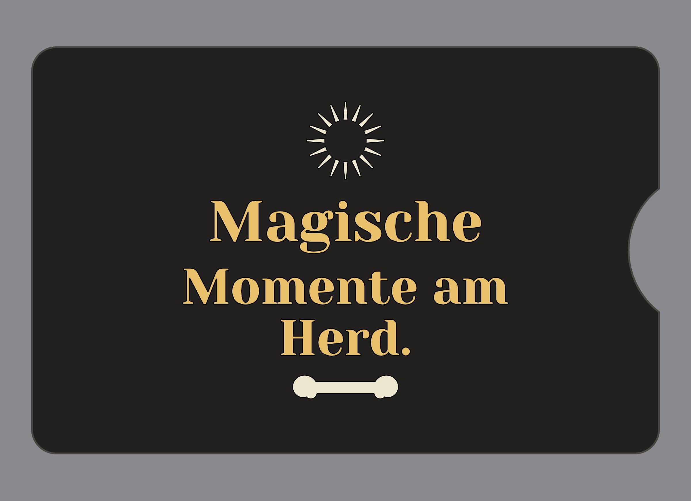 Display-Abdeckung passend für Thermomix TM6 – Magische Momente am Herd. | mehrfarbig, Wunschfarbe möglich