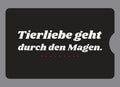 Display-Abdeckung passend für Thermomix TM6 – Tierliebe geht durch den Magen. | mehrfarbig, Wunschfarbe möglich
