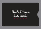 Display-Abdeckung passend für Thermomix TM6 – Beste Mama, beste Küche. | mehrfarbig, Wunschfarbe möglich