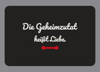 Display-Abdeckung passend für Thermomix TM7 – Die Geheimzutat heißt Liebe. | mehrfarbig, Wunschfarbe möglich