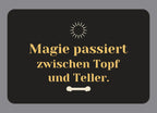 Display-Abdeckung passend für Thermomix TM7 – Magie passiert zwischen Topf und Teller. | mehrfarbig, Wunschfarbe möglich