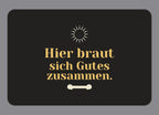 Display-Abdeckung passend für Thermomix TM7 – Hier braut sich Gutes zusammen. | mehrfarbig, Wunschfarbe möglich