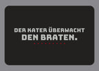 Display-Abdeckung passend für Thermomix TM7 – Der Kater überwacht den Braten. | mehrfarbig, Wunschfarbe möglich
