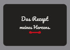 Display-Abdeckung passend für Thermomix TM7 – Das Rezept meines Herzens. | mehrfarbig, Wunschfarbe möglich