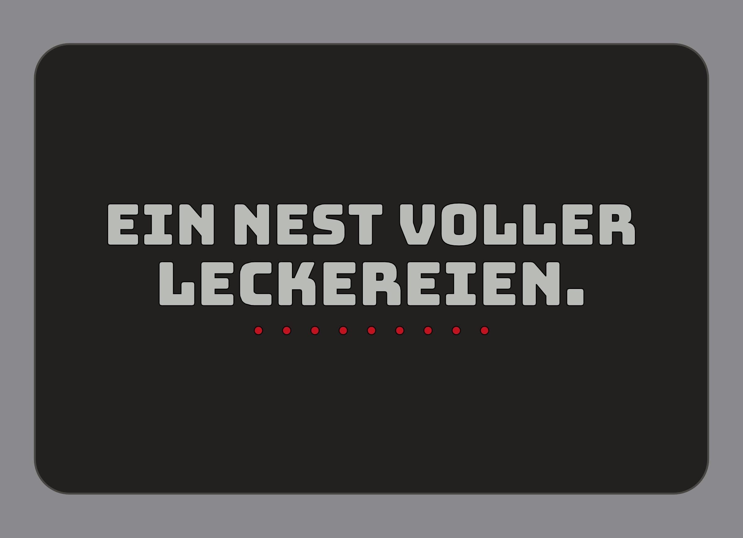 Display-Abdeckung passend für Thermomix TM7 – Ein Nest voller Leckereien. | mehrfarbig, Wunschfarbe möglich