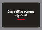 Display-Abdeckung passend für Thermomix TM7 – Aus vollem Herzen aufgetischt. | mehrfarbig, Wunschfarbe möglich