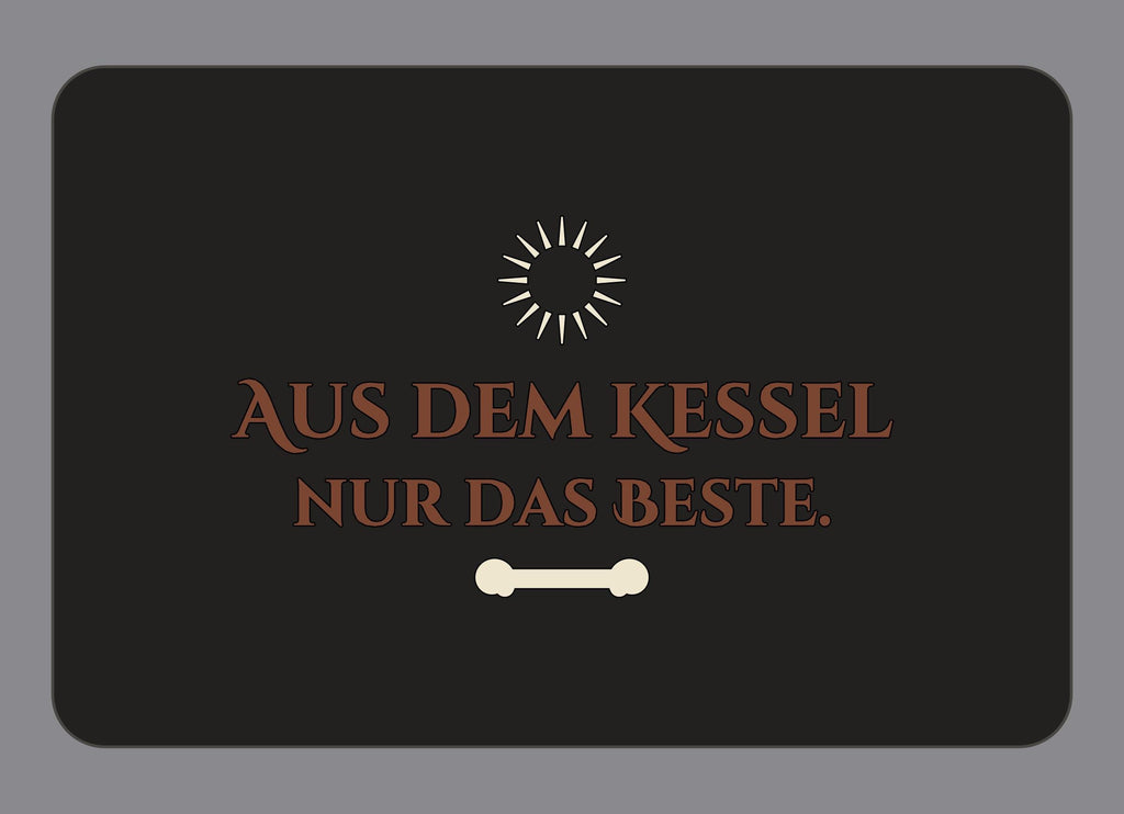Display-Abdeckung passend für Thermomix TM7 – Aus dem Kessel nur das Beste. | mehrfarbig, Wunschfarbe möglich