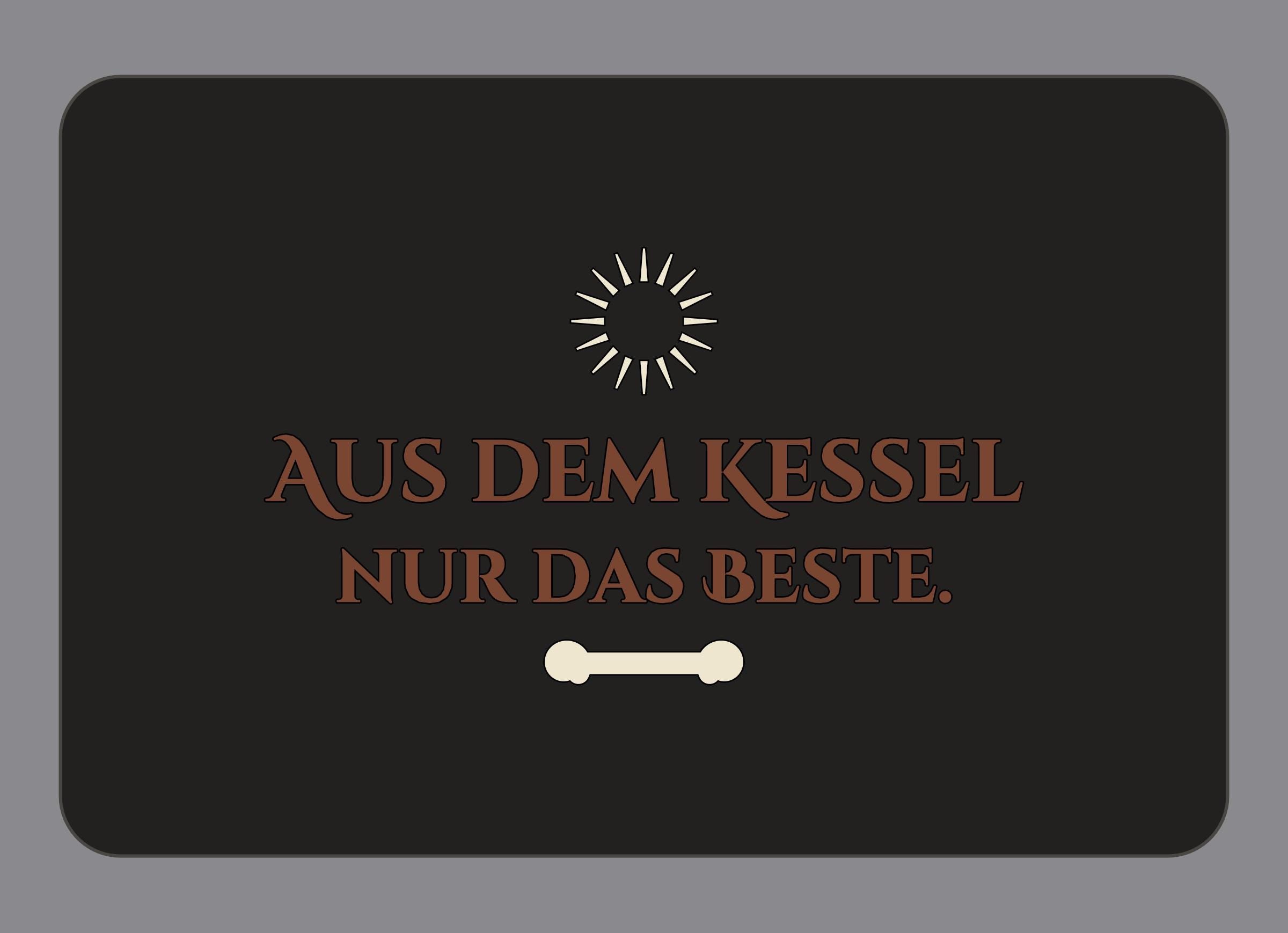 Display-Abdeckung passend für Thermomix TM7 – Aus dem Kessel nur das Beste. | mehrfarbig, Wunschfarbe möglich