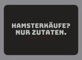 Display-Abdeckung passend für Thermomix TM7 – Hamsterkäufe? Nur Zutaten. | mehrfarbig, Wunschfarbe möglich