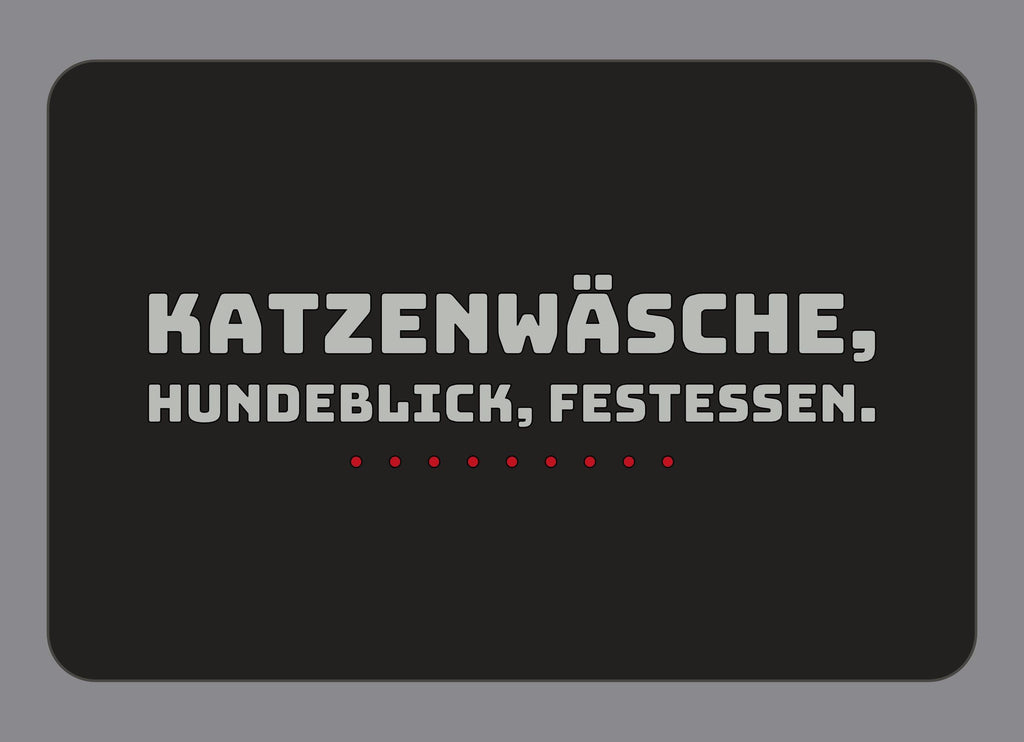 Display-Abdeckung passend für Thermomix TM7 – Katzenwäsche, Hundeblick, Festessen. | mehrfarbig, Wunschfarbe möglich