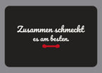 Display-Abdeckung passend für Thermomix TM7 – Zusammen schmeckt es am besten. | mehrfarbig, Wunschfarbe möglich