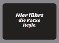 Display-Abdeckung passend für Thermomix TM7 – Hier führt die Katze Regie. | mehrfarbig, Wunschfarbe möglich