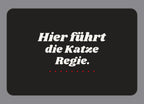 Display-Abdeckung passend für Thermomix TM7 – Hier führt die Katze Regie. | mehrfarbig, Wunschfarbe möglich