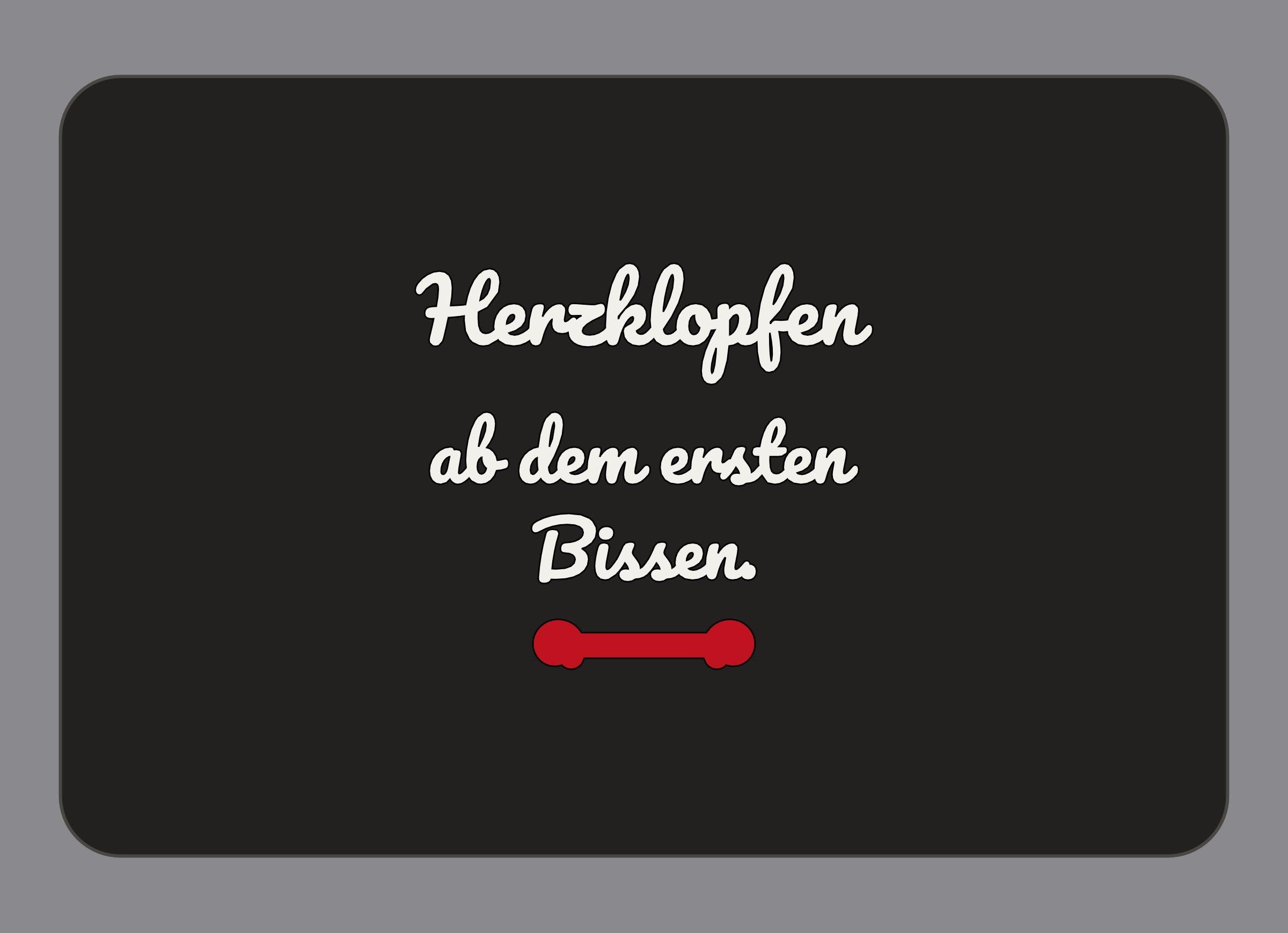 Display-Abdeckung passend für Thermomix TM7 – Herzklopfen ab dem ersten Bissen. | mehrfarbig, Wunschfarbe möglich