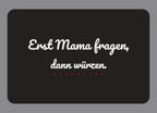 Display-Abdeckung passend für Thermomix TM7 – Erst Mama fragen, dann würzen. | mehrfarbig, Wunschfarbe möglich
