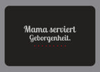 Display-Abdeckung passend für Thermomix TM7 – Mama serviert Geborgenheit. | mehrfarbig, Wunschfarbe möglich