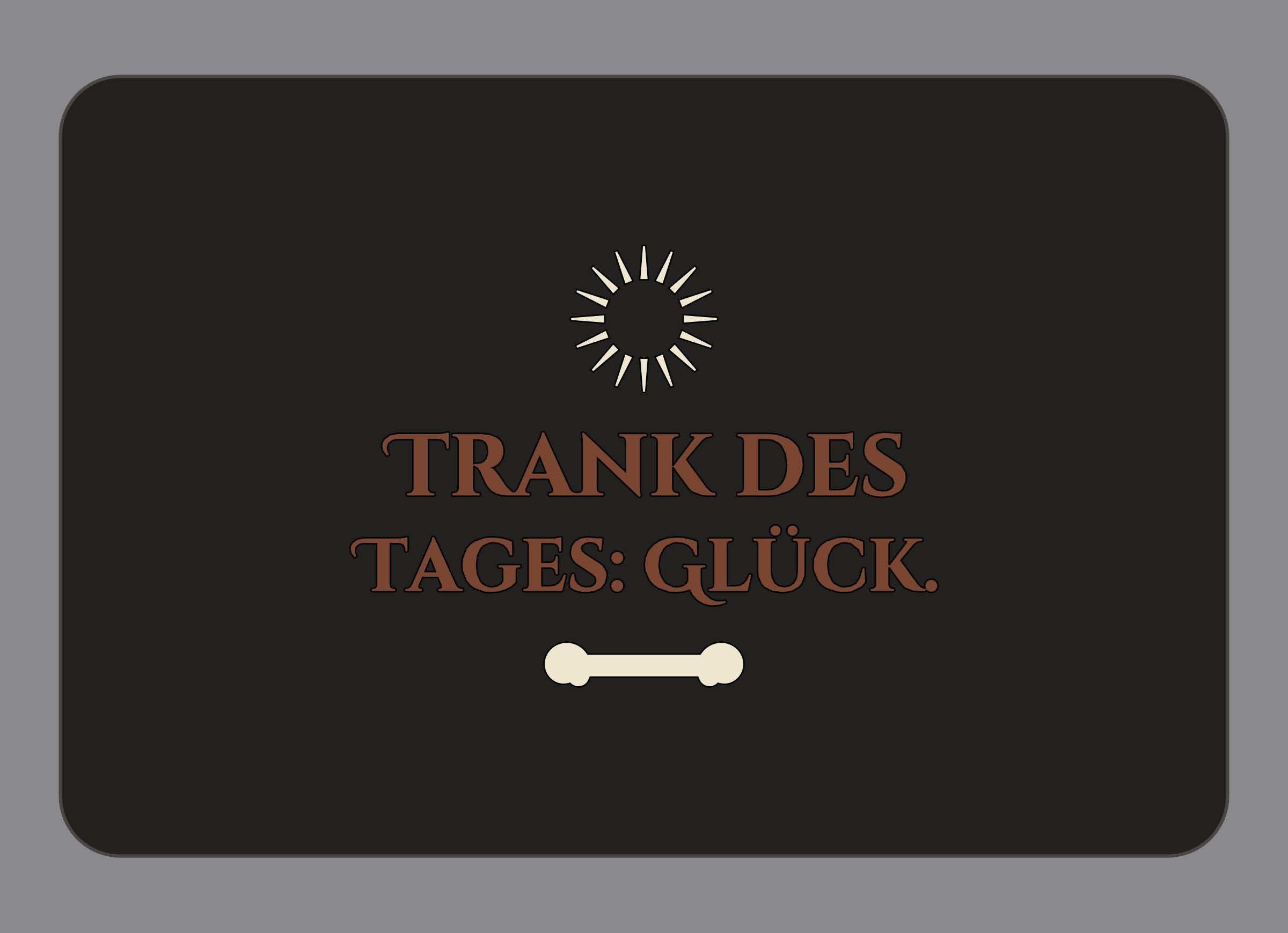 Display-Abdeckung passend für Thermomix TM7 – Trank des Tages: Glück. | mehrfarbig, Wunschfarbe möglich