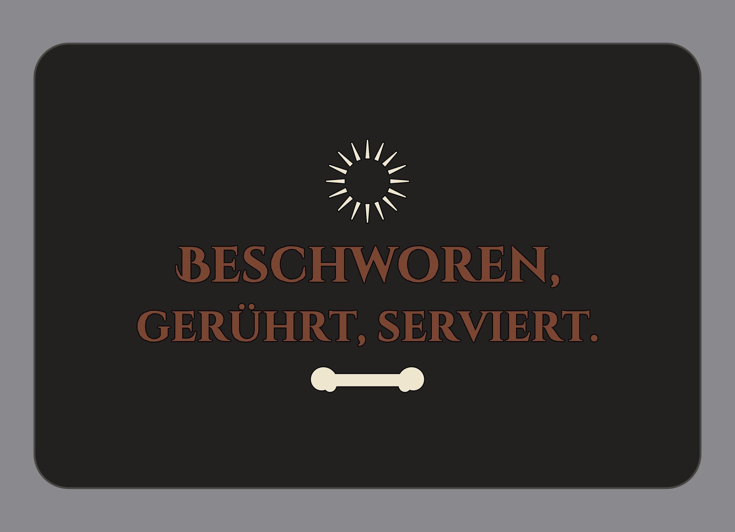Display-Abdeckung passend für Thermomix TM7 – Beschworen, gerührt, serviert. | mehrfarbig, Wunschfarbe möglich