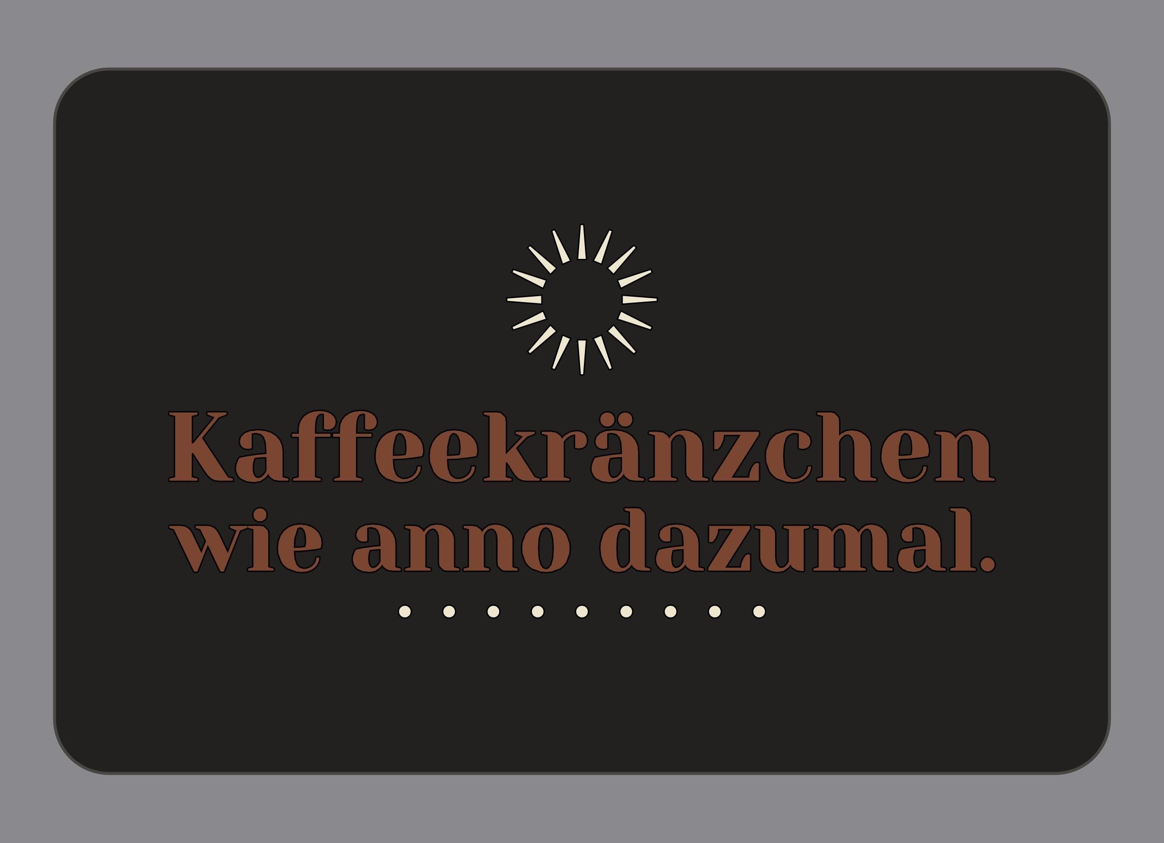 Display-Abdeckung passend für Thermomix TM7 – Kaffeekränzchen wie anno dazumal. | mehrfarbig, Wunschfarbe möglich