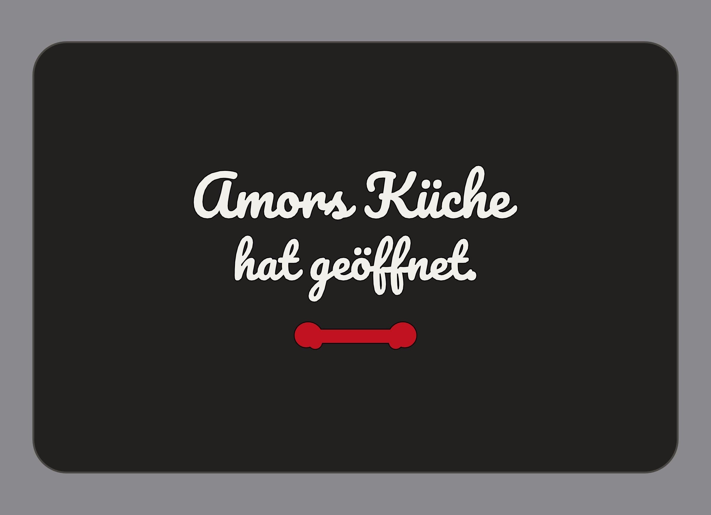 Display-Abdeckung passend für Thermomix TM7 – Amors Küche hat geöffnet. | mehrfarbig, Wunschfarbe möglich