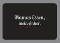 Display-Abdeckung passend für Thermomix TM7 – Mamas Essen, mein Anker. | mehrfarbig, Wunschfarbe möglich