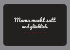 Display-Abdeckung passend für Thermomix TM7 – Mama macht satt und glücklich. | mehrfarbig, Wunschfarbe möglich