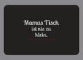 Display-Abdeckung passend für Thermomix TM7 – Mamas Tisch ist nie zu klein. | mehrfarbig, Wunschfarbe möglich
