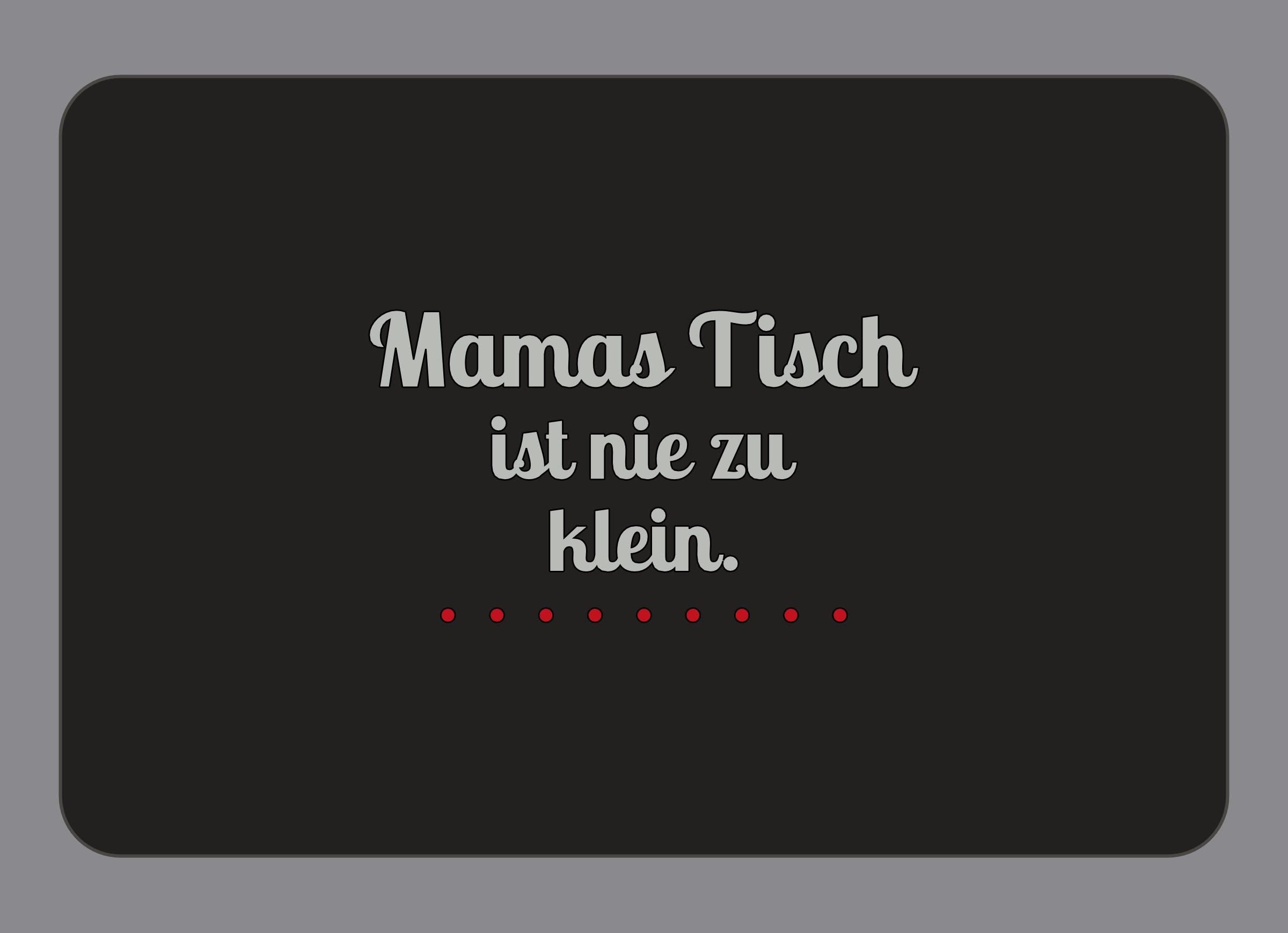 Display-Abdeckung passend für Thermomix TM7 – Mamas Tisch ist nie zu klein. | mehrfarbig, Wunschfarbe möglich