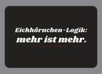 Display-Abdeckung passend für Thermomix TM7 – Eichhörnchen-Logik: mehr ist mehr. | mehrfarbig, Wunschfarbe möglich