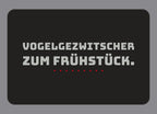 Display-Abdeckung passend für Thermomix TM7 – Vogelgezwitscher zum Frühstück. | mehrfarbig, Wunschfarbe möglich