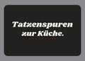 Display-Abdeckung passend für Thermomix TM7 – Tatzenspuren zur Küche. | mehrfarbig, Wunschfarbe möglich