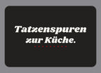Display-Abdeckung passend für Thermomix TM7 – Tatzenspuren zur Küche. | mehrfarbig, Wunschfarbe möglich