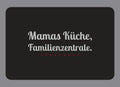 Display-Abdeckung passend für Thermomix TM7 – Mamas Küche, Familienzentrale. | mehrfarbig, Wunschfarbe möglich