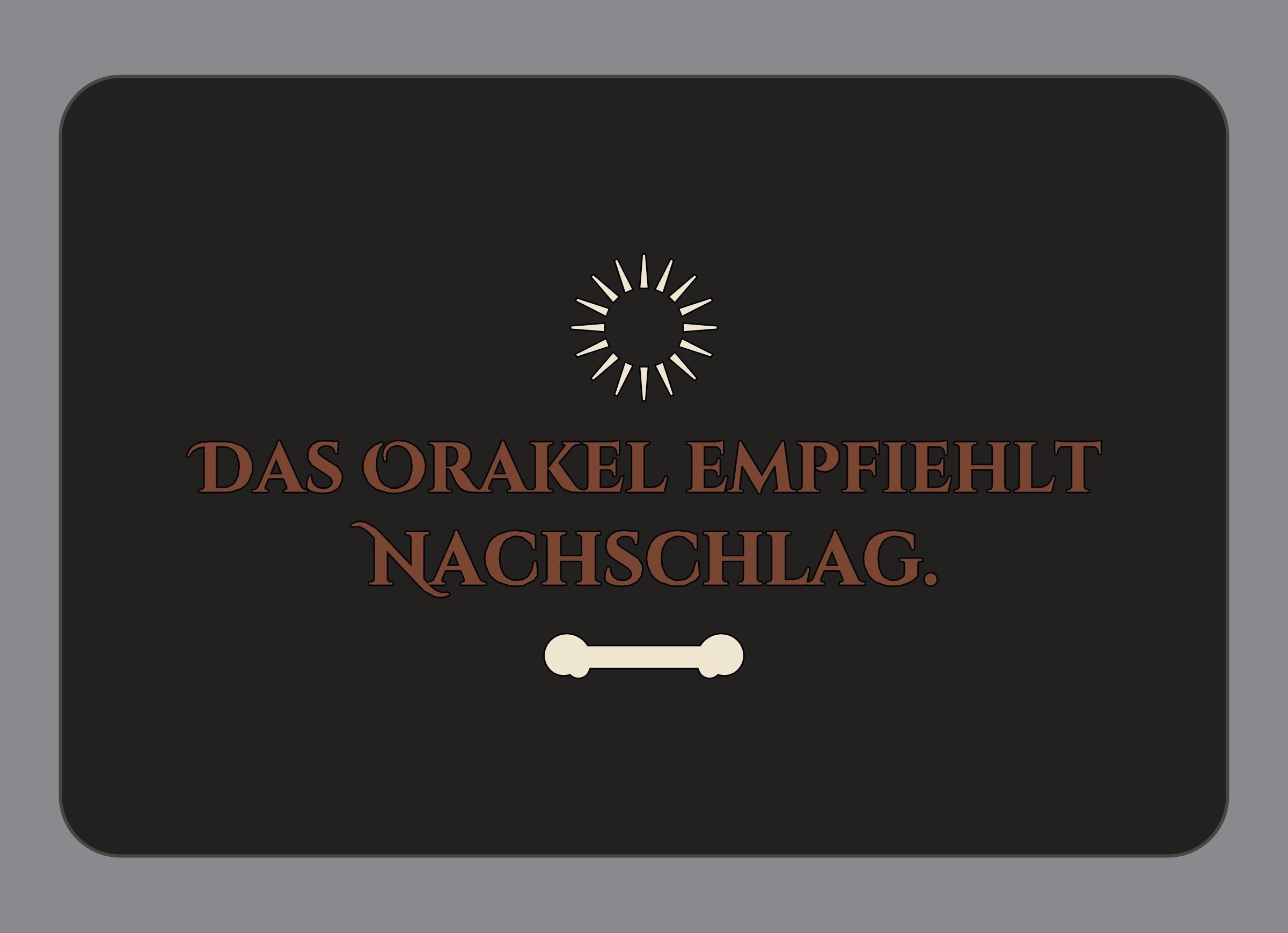 Display-Abdeckung passend für Thermomix TM7 – Das Orakel empfiehlt Nachschlag. | mehrfarbig, Wunschfarbe möglich