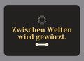 Display-Abdeckung passend für Thermomix TM7 – Zwischen Welten wird gewürzt. | mehrfarbig, Wunschfarbe möglich