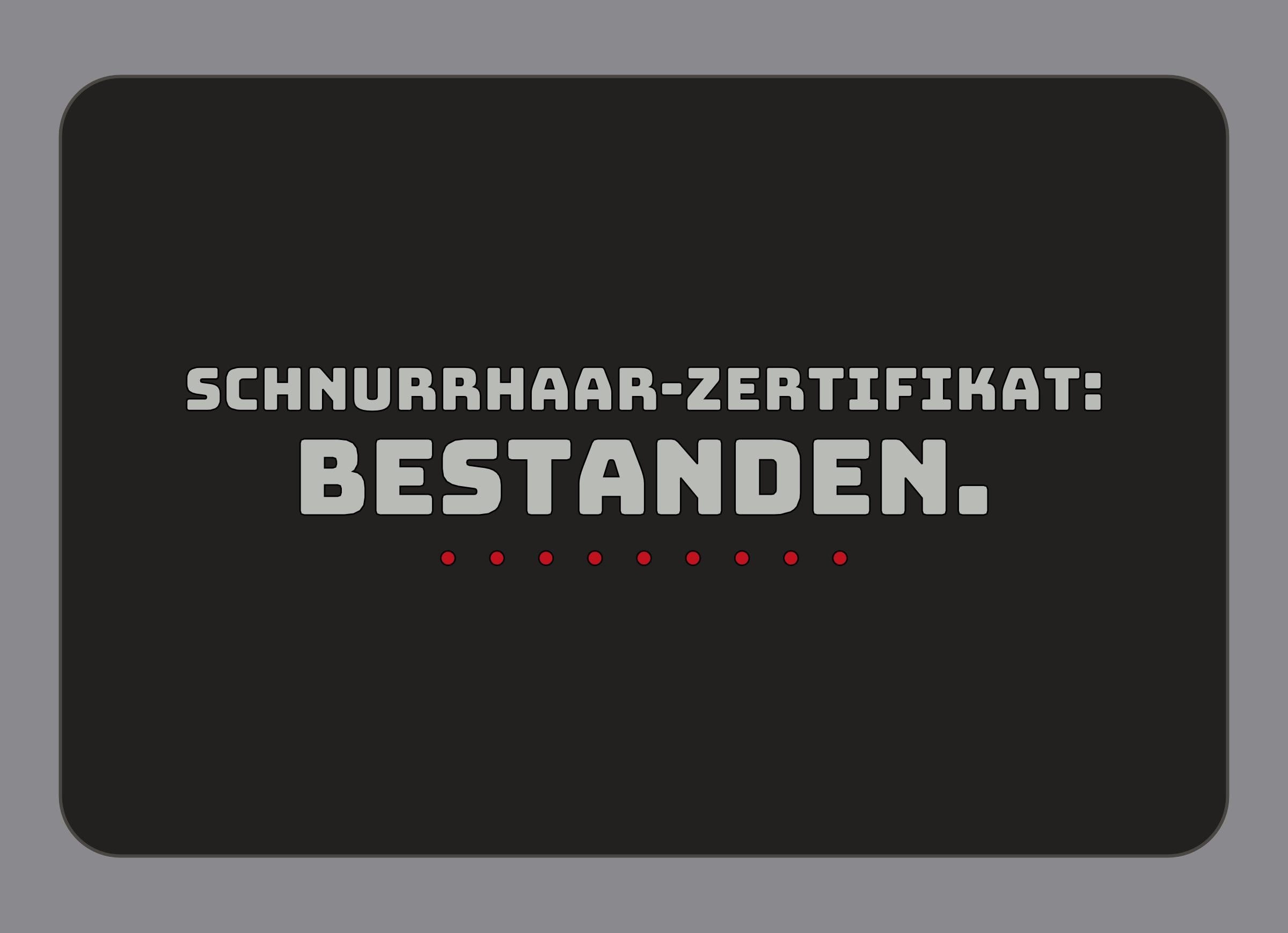 Display-Abdeckung passend für Thermomix TM7 – Schnurrhaar-Zertifikat: bestanden. | mehrfarbig, Wunschfarbe möglich
