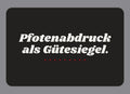 Display-Abdeckung passend für Thermomix TM7 – Pfotenabdruck als Gütesiegel. | mehrfarbig, Wunschfarbe möglich