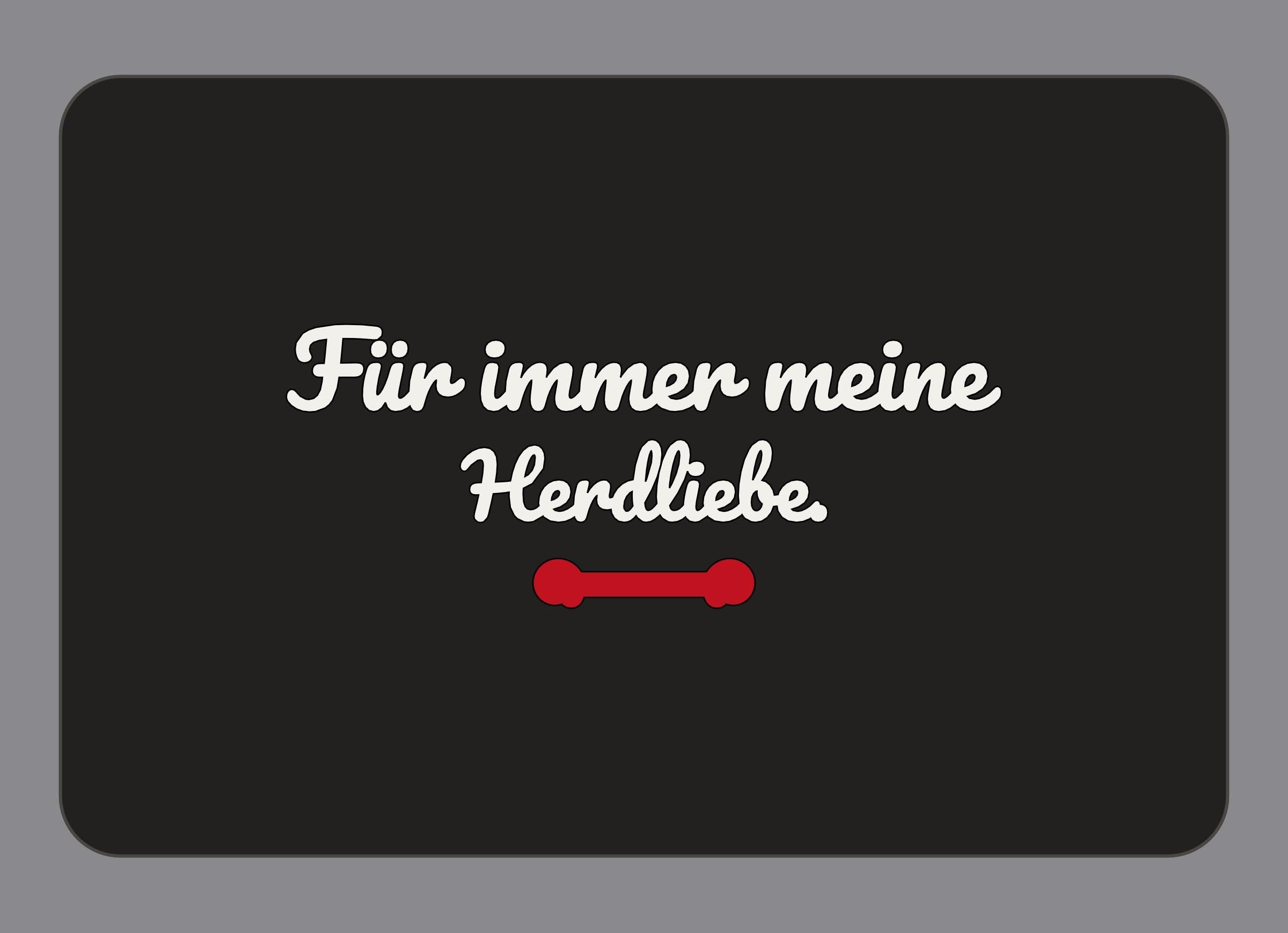 Display-Abdeckung passend für Thermomix TM7 – Für immer meine Herdliebe. | mehrfarbig, Wunschfarbe möglich