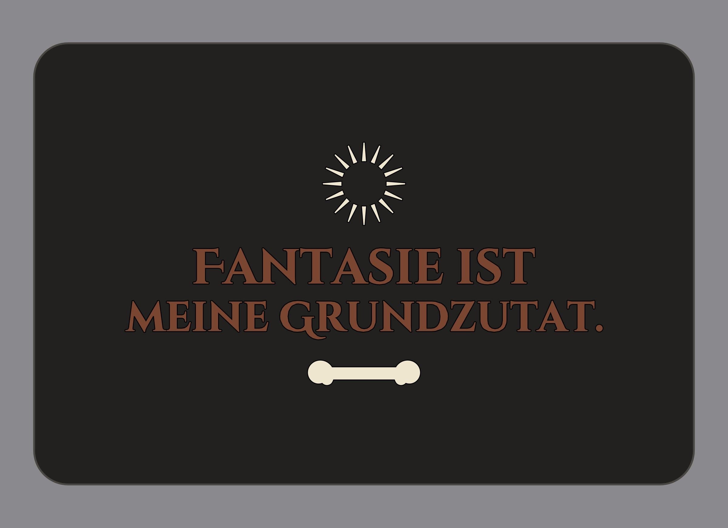 Display-Abdeckung passend für Thermomix TM7 – Fantasie ist meine Grundzutat. | mehrfarbig, Wunschfarbe möglich